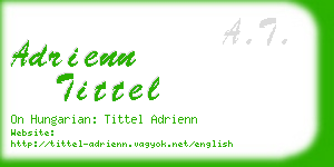 adrienn tittel business card